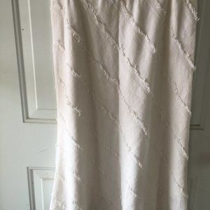 White midi skirt, size Medium/10
